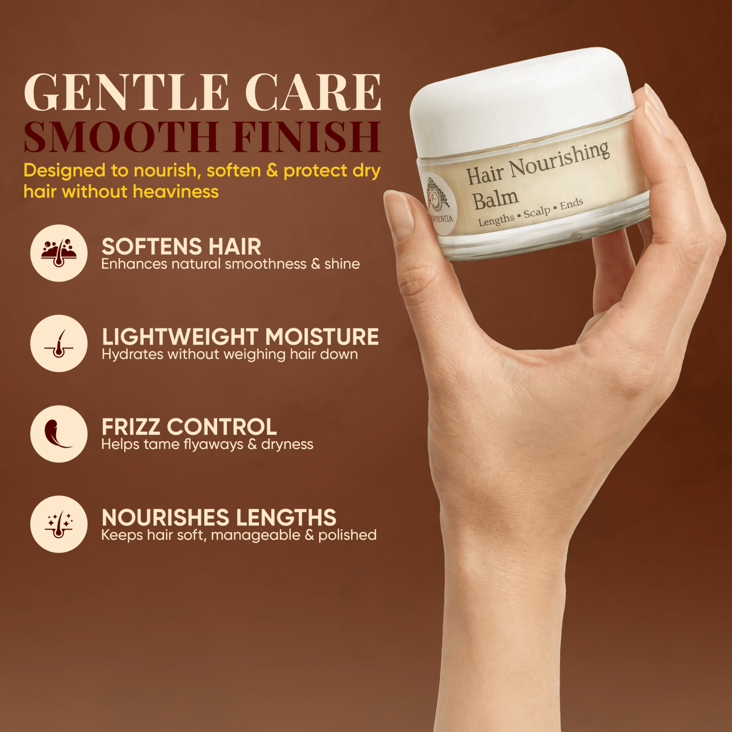 Hair Regrowth Ayurvedic Balm For Men & Women-5