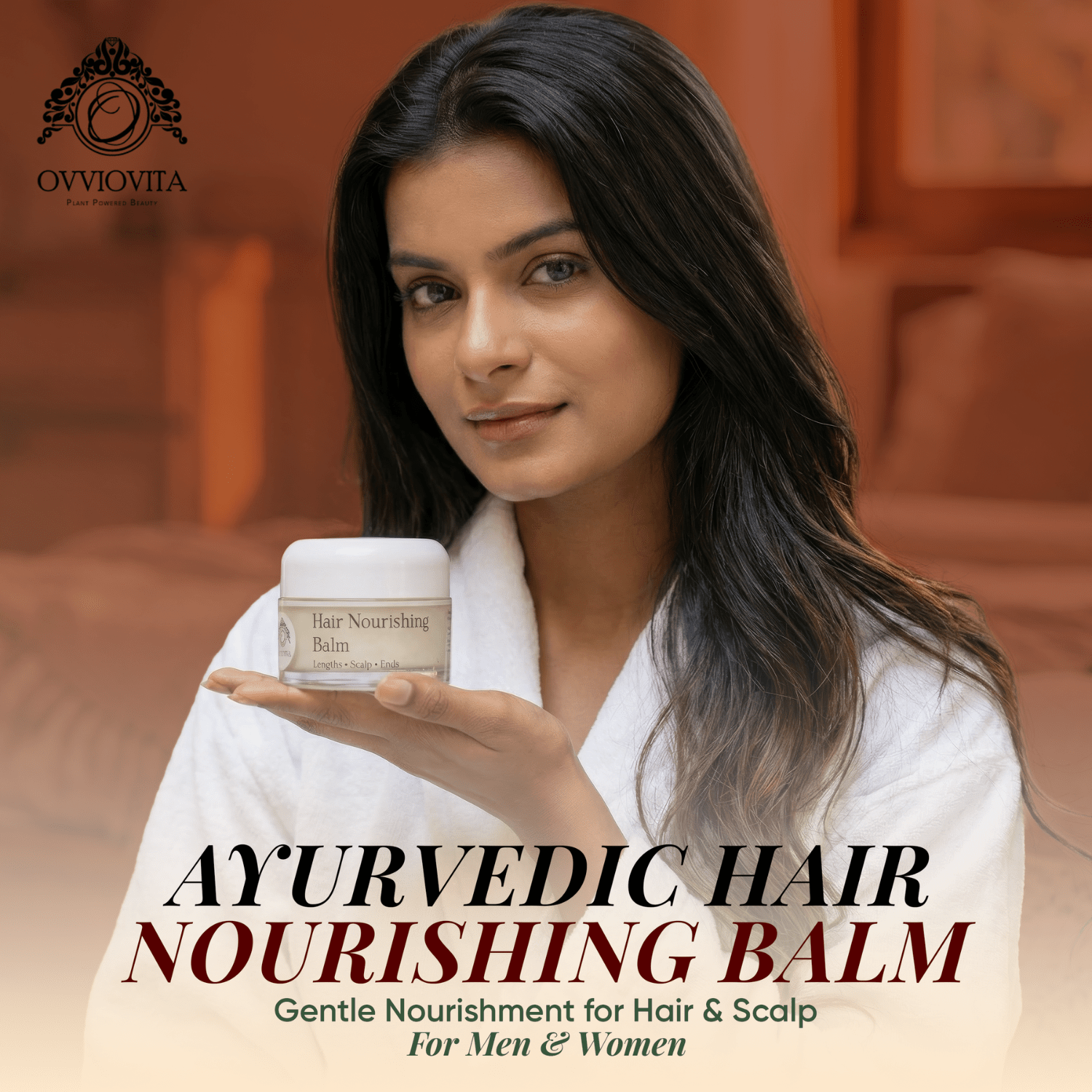 Hair Regrowth Ayurvedic Balm For Men & Women-2