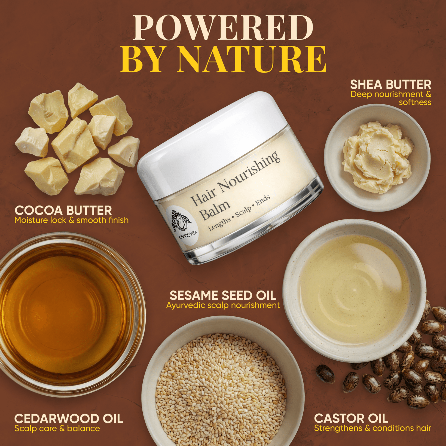 Hair Regrowth Ayurvedic Balm For Men & Women-3