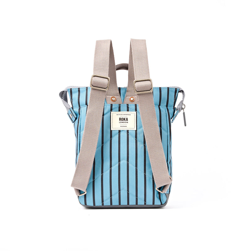 Bantry Backpack in Blue Stripe-4
