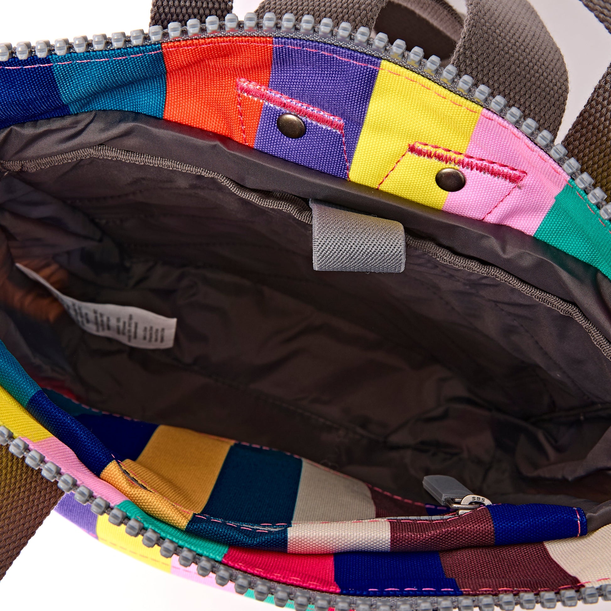 Bantry Backpack in Wide Multi Stripe-5