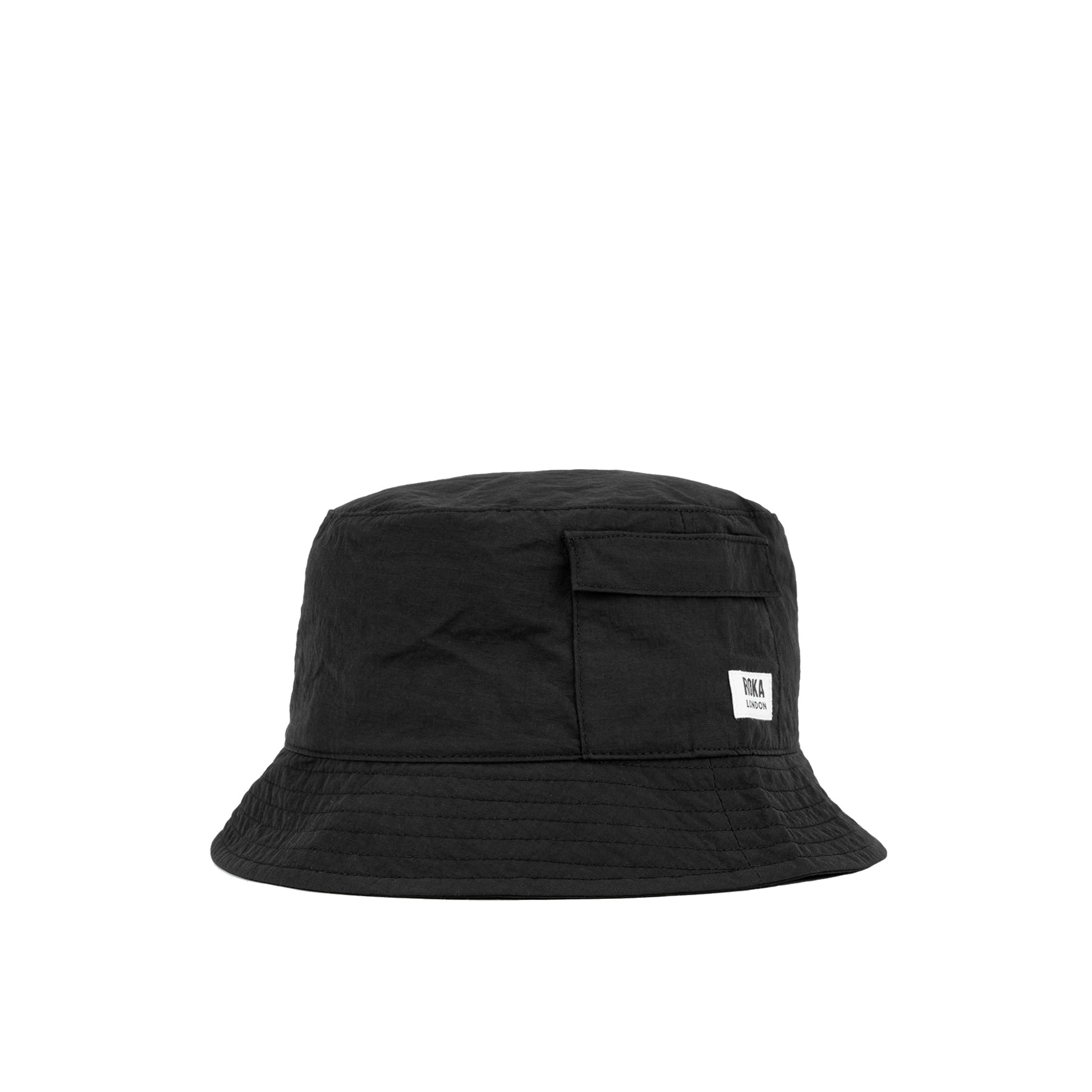 Bedford Bucket Hat in Black-2