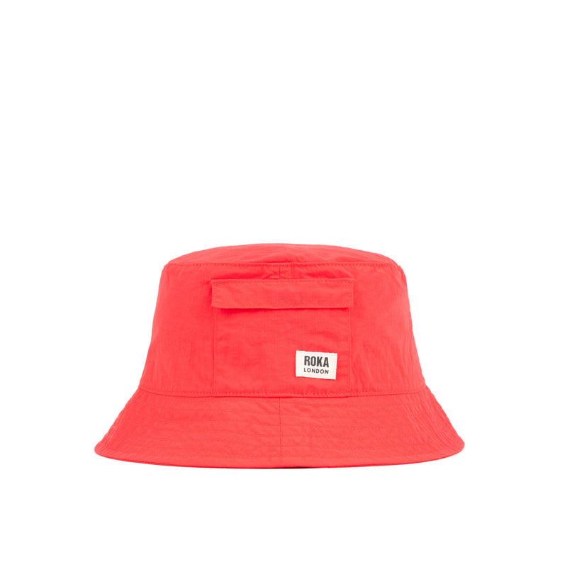 Bedford Bucket Hat in Poppy-1