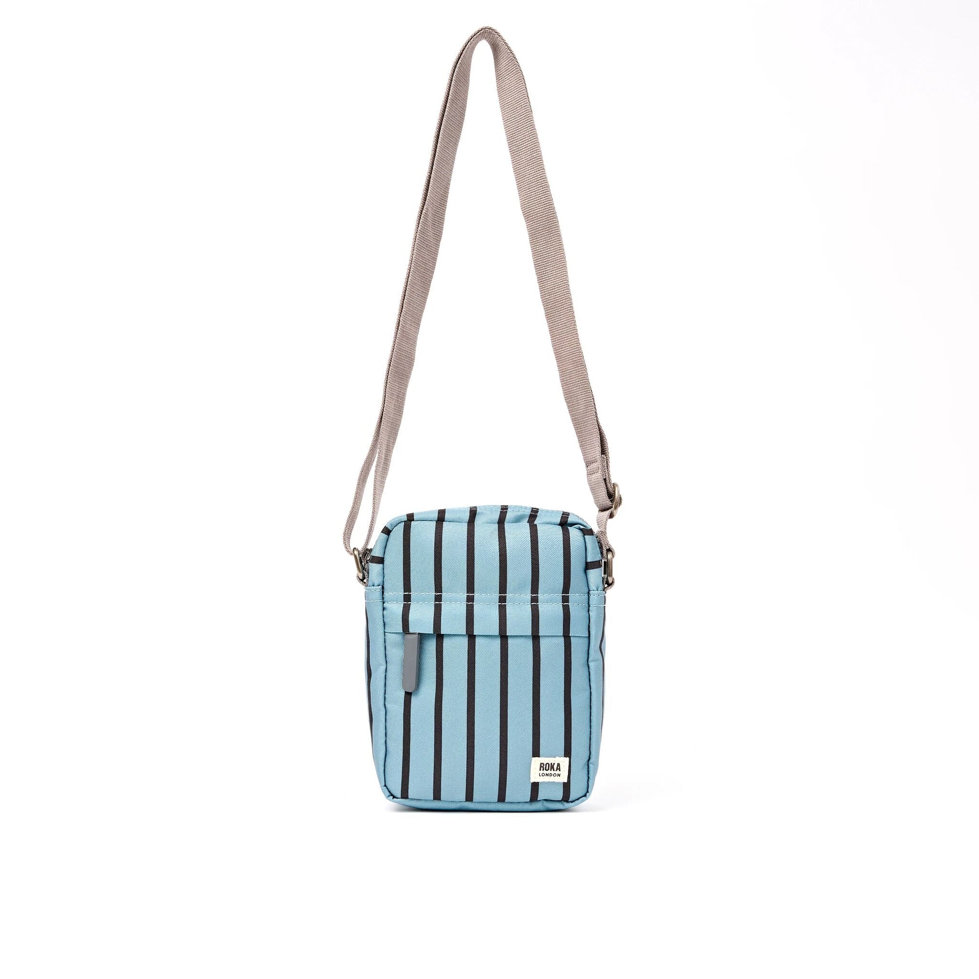 Bond Pocket Crossbody Bag in Blue Stripe-1