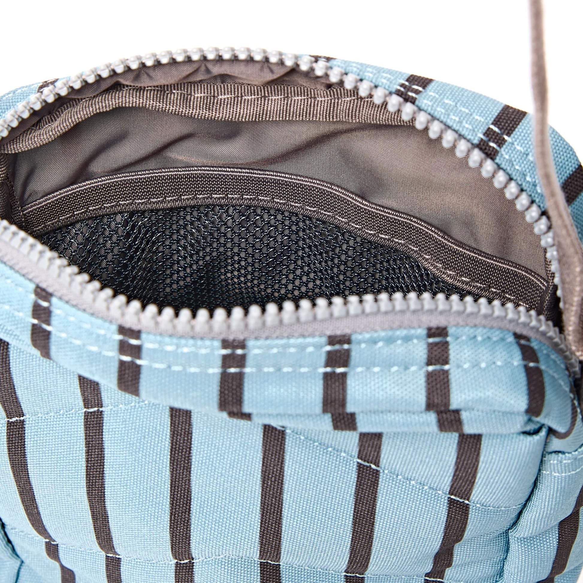 Bond Pocket Crossbody Bag in Blue Stripe-3