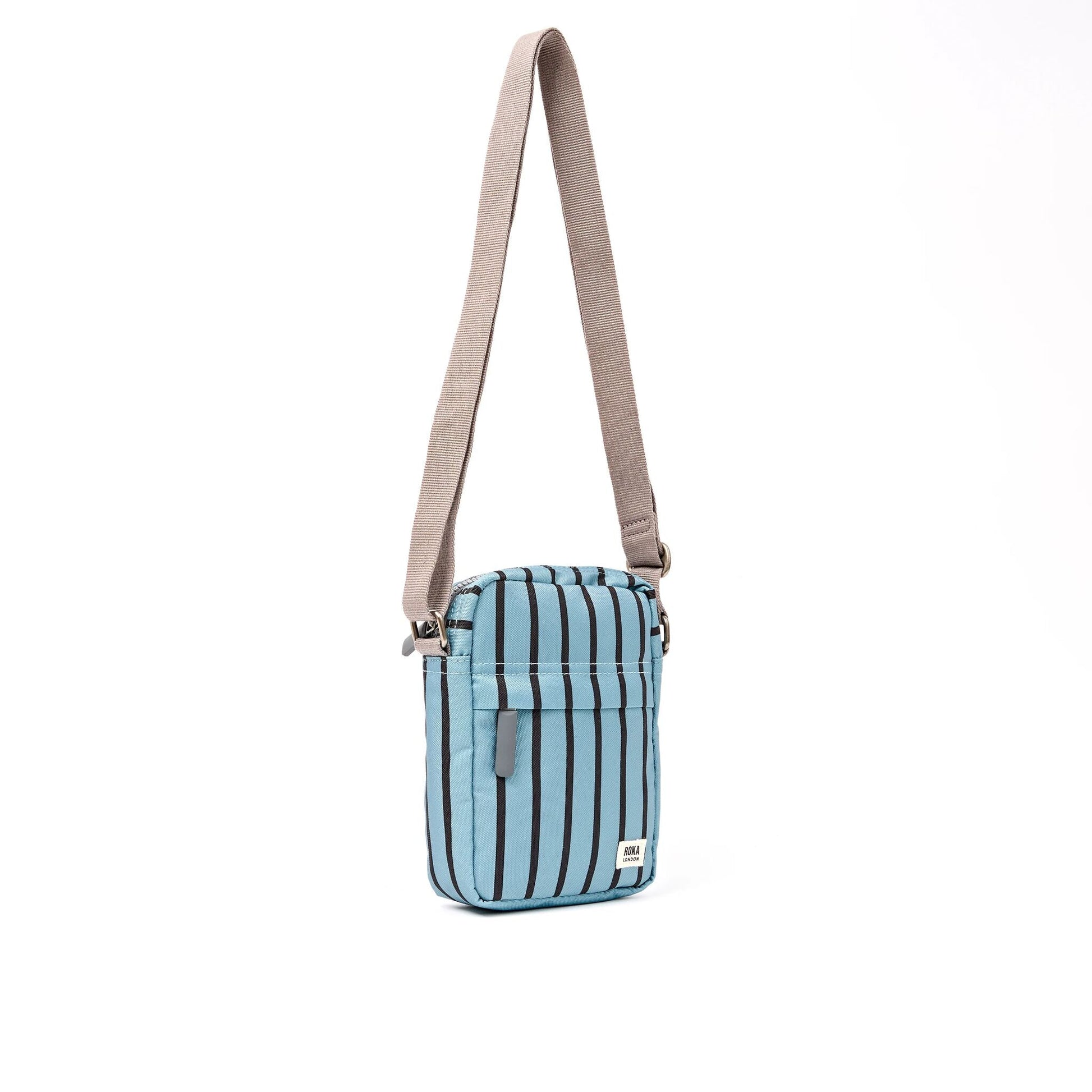 Bond Pocket Crossbody Bag in Blue Stripe-2