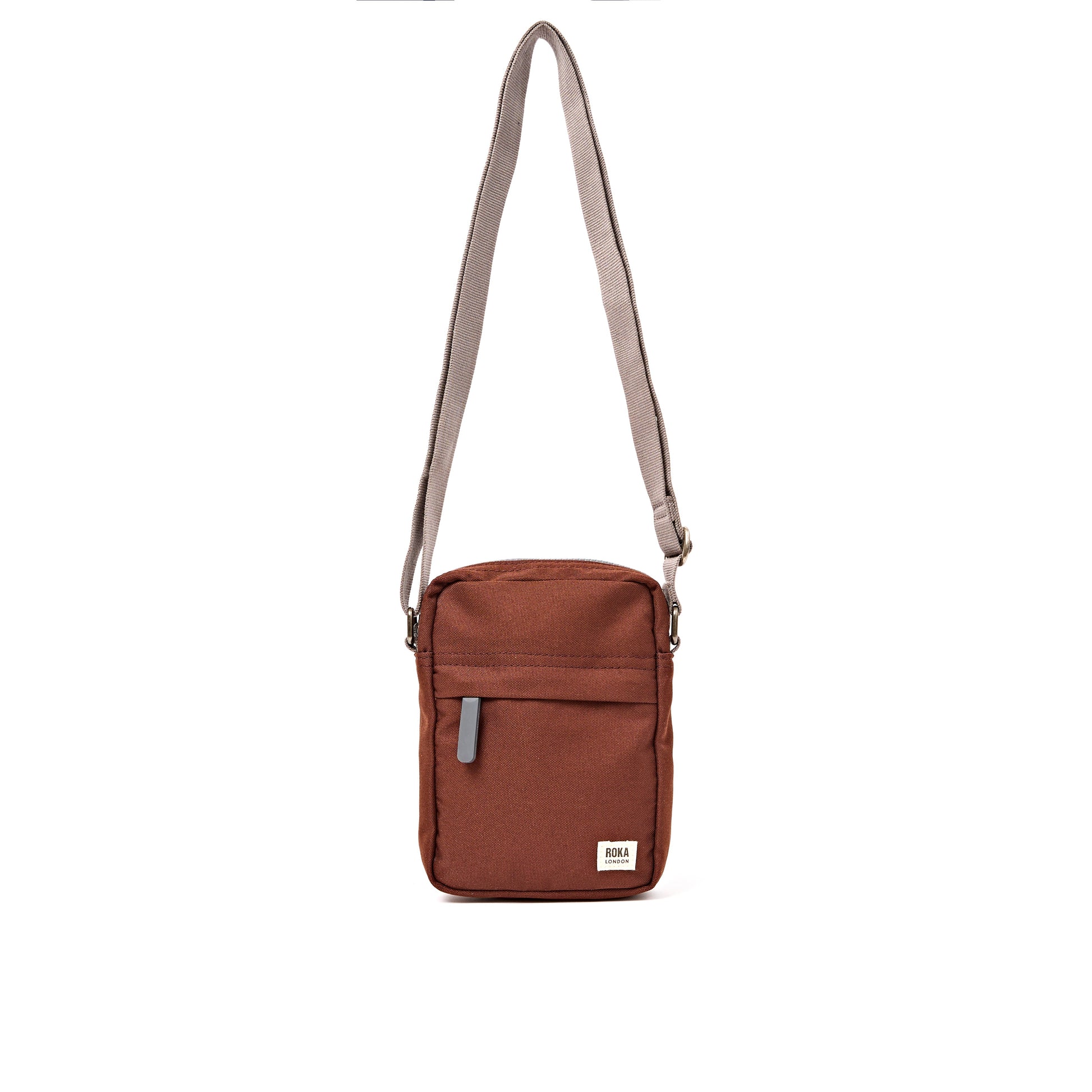 Bond Pocket Crossbody Bag in Chocolate-1