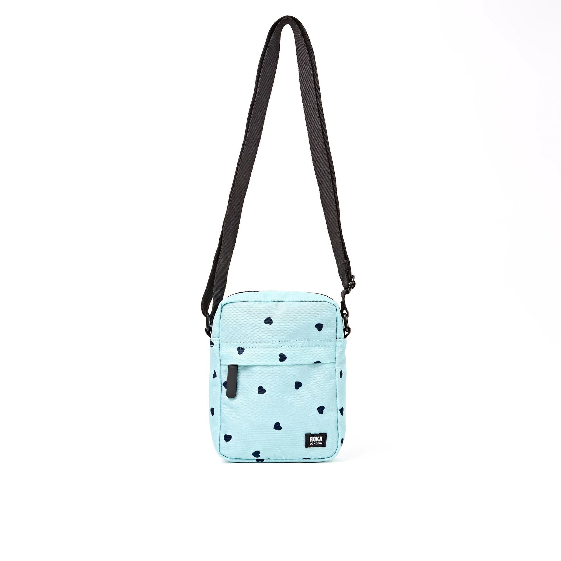 Bond Pocket Crossbody Bag in Heart Print-1