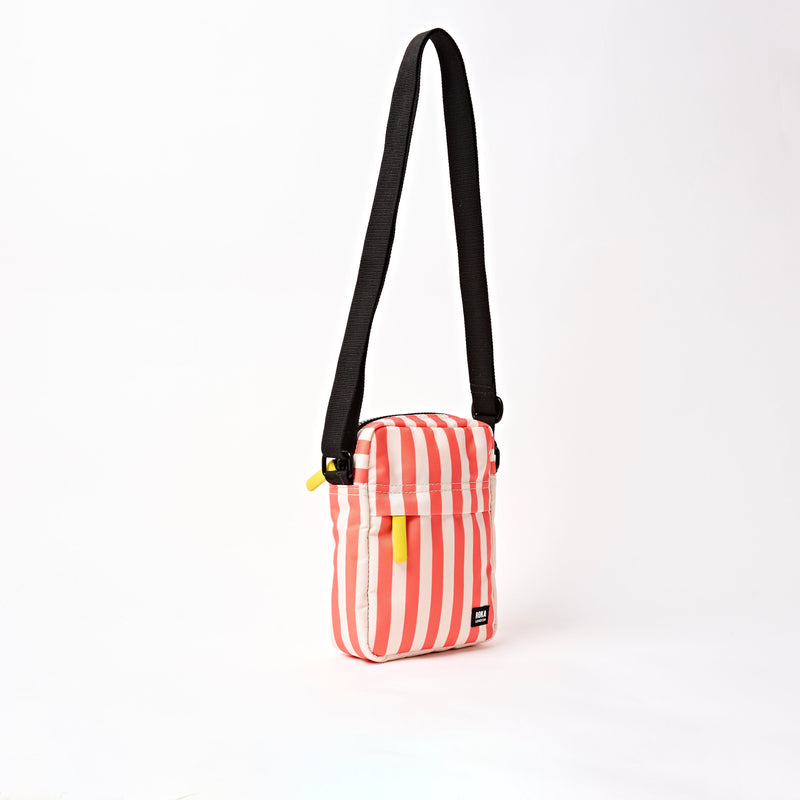 Bond Pocket Crossbody Bag in Coral Stripe-3
