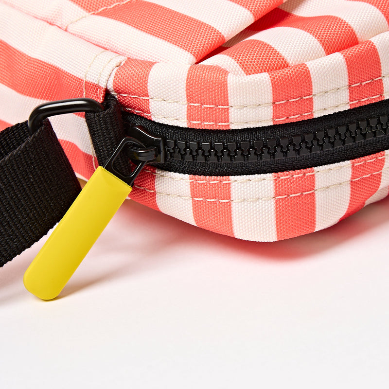Bond Pocket Crossbody Bag in Coral Stripe-6