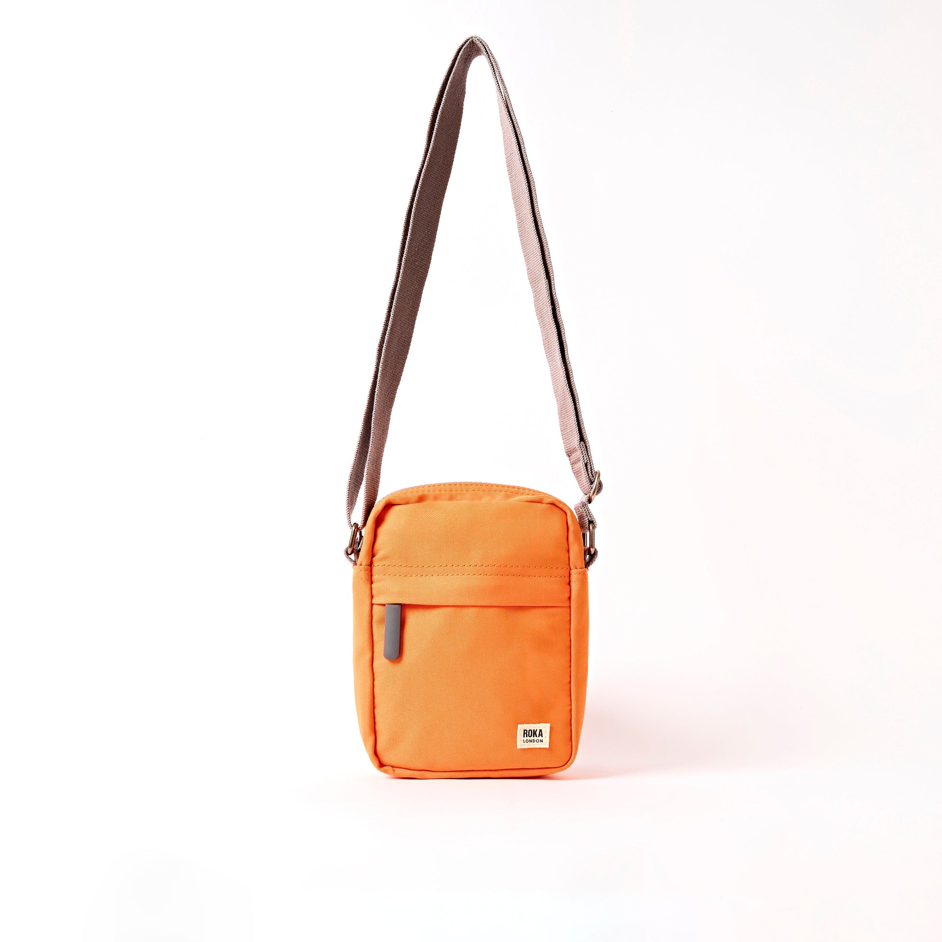 Bond Pocket Crossbody Bag in Jaffa Orange