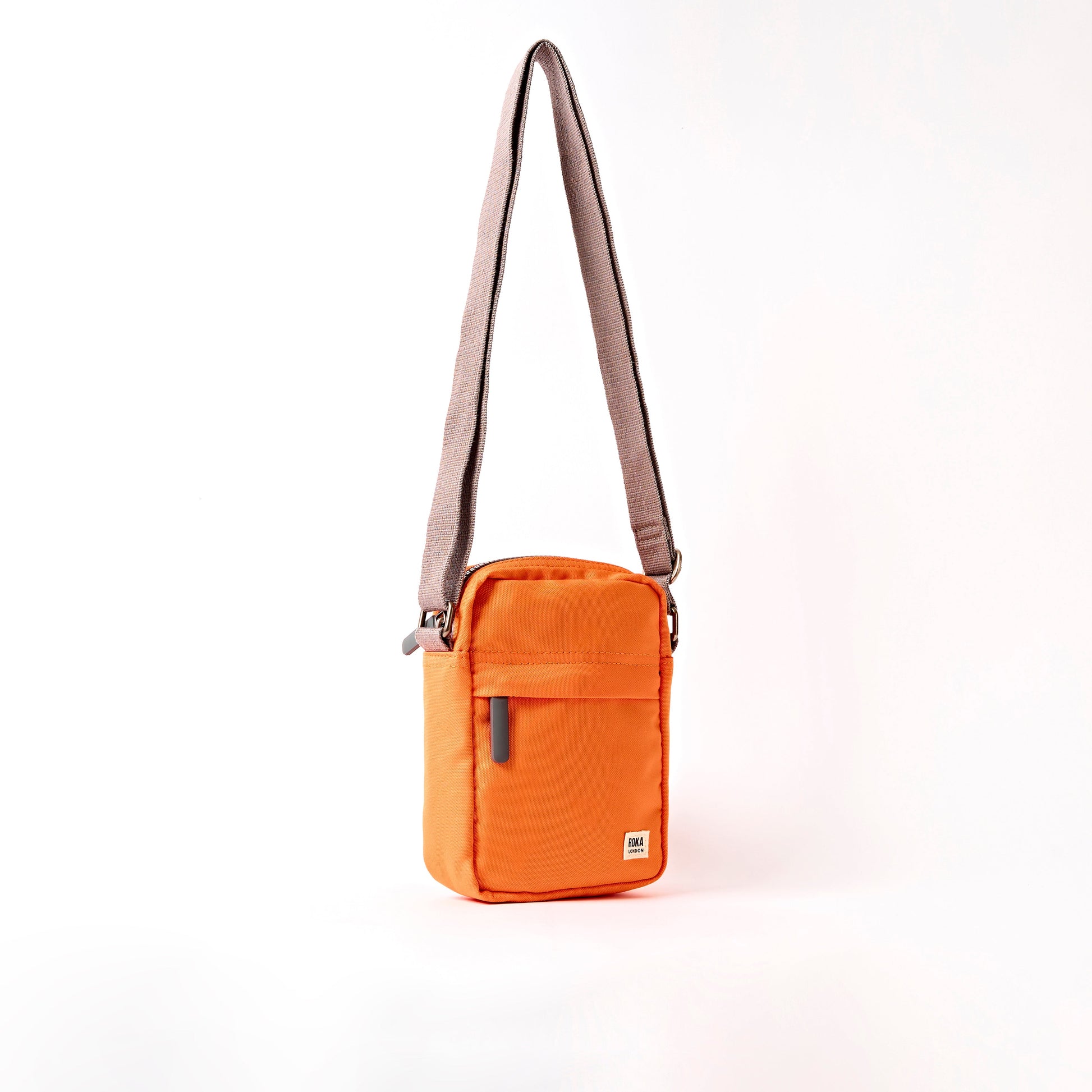 Bond Pocket Crossbody Bag in Jaffa Orange-3