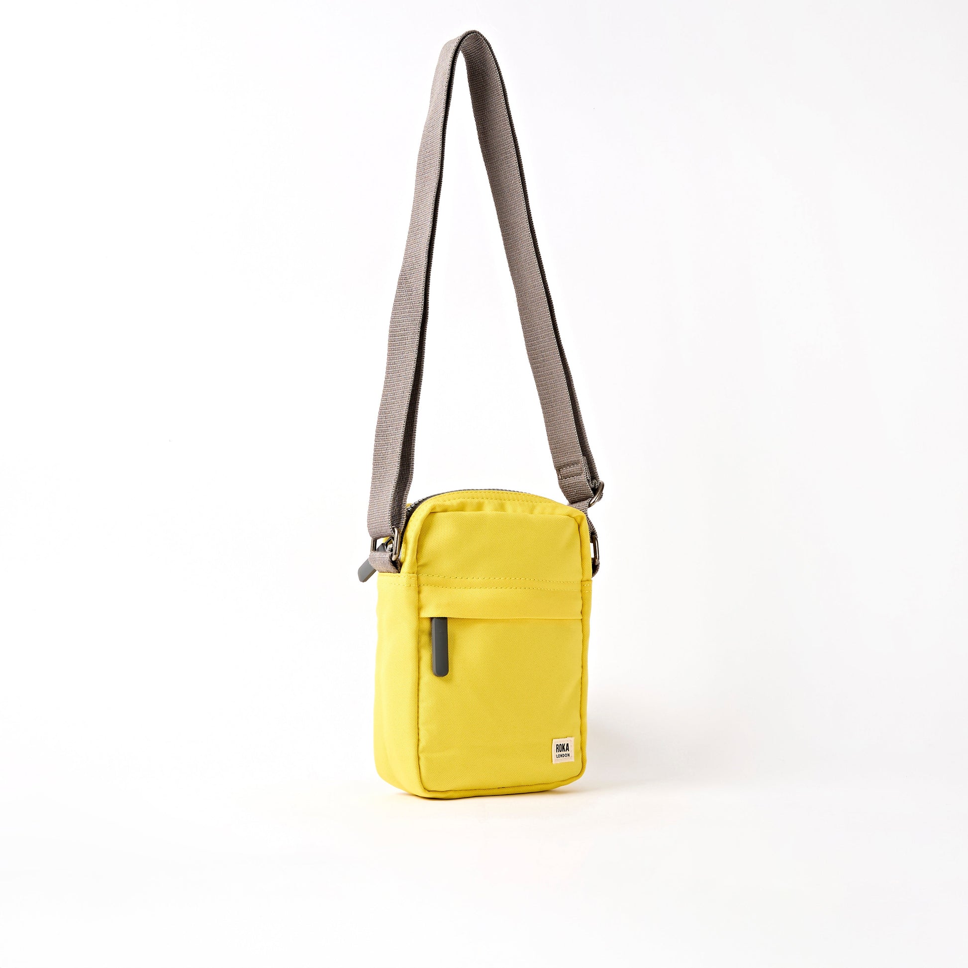 Bond Pocket Crossbody Bag in Passion Fruit Recycled Canvas-2