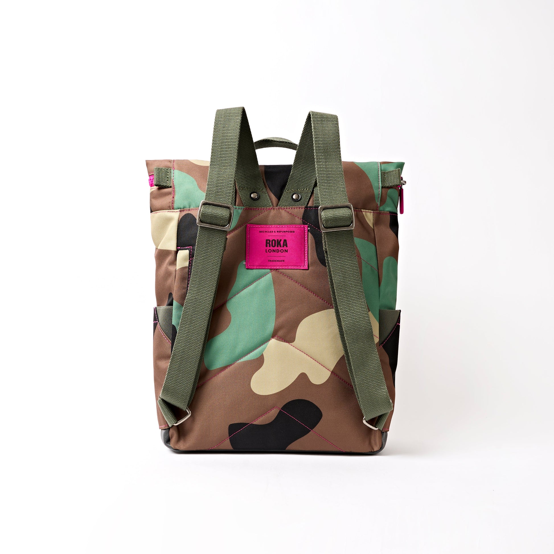 Camden J Backpack in Vintage Camo-4