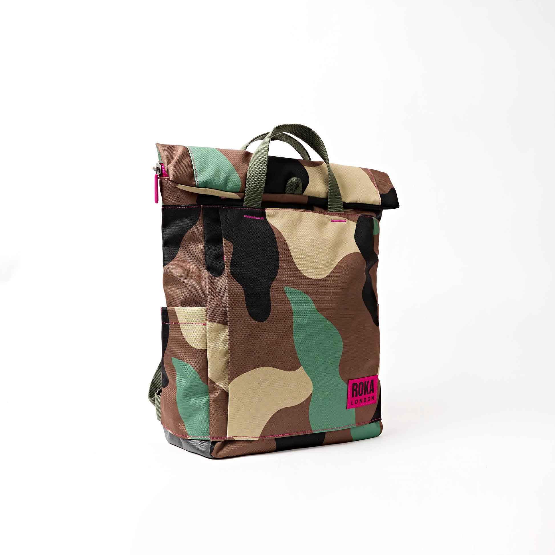 Camden J Backpack in Vintage Camo-3