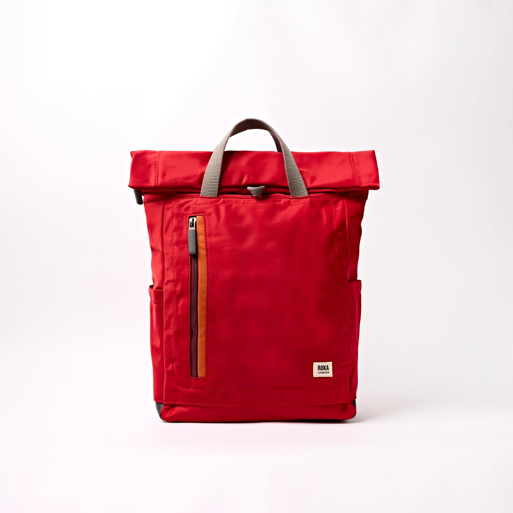 Camden J Backpack in Cranberry Stripe-1