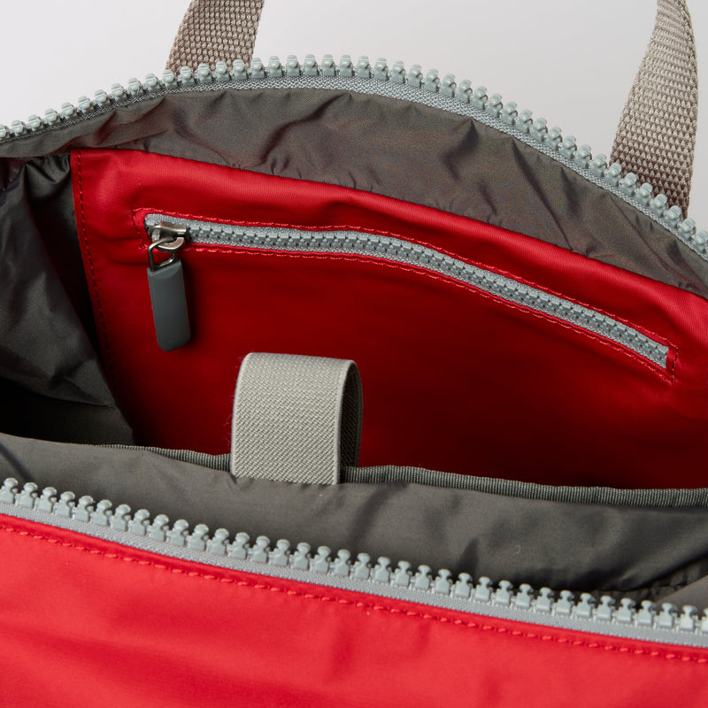 Camden J Backpack in Cranberry Stripe-5