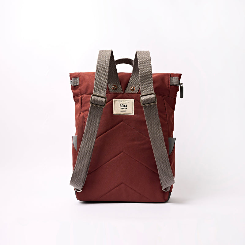 Camden J Backpack in Henna Stripe-4