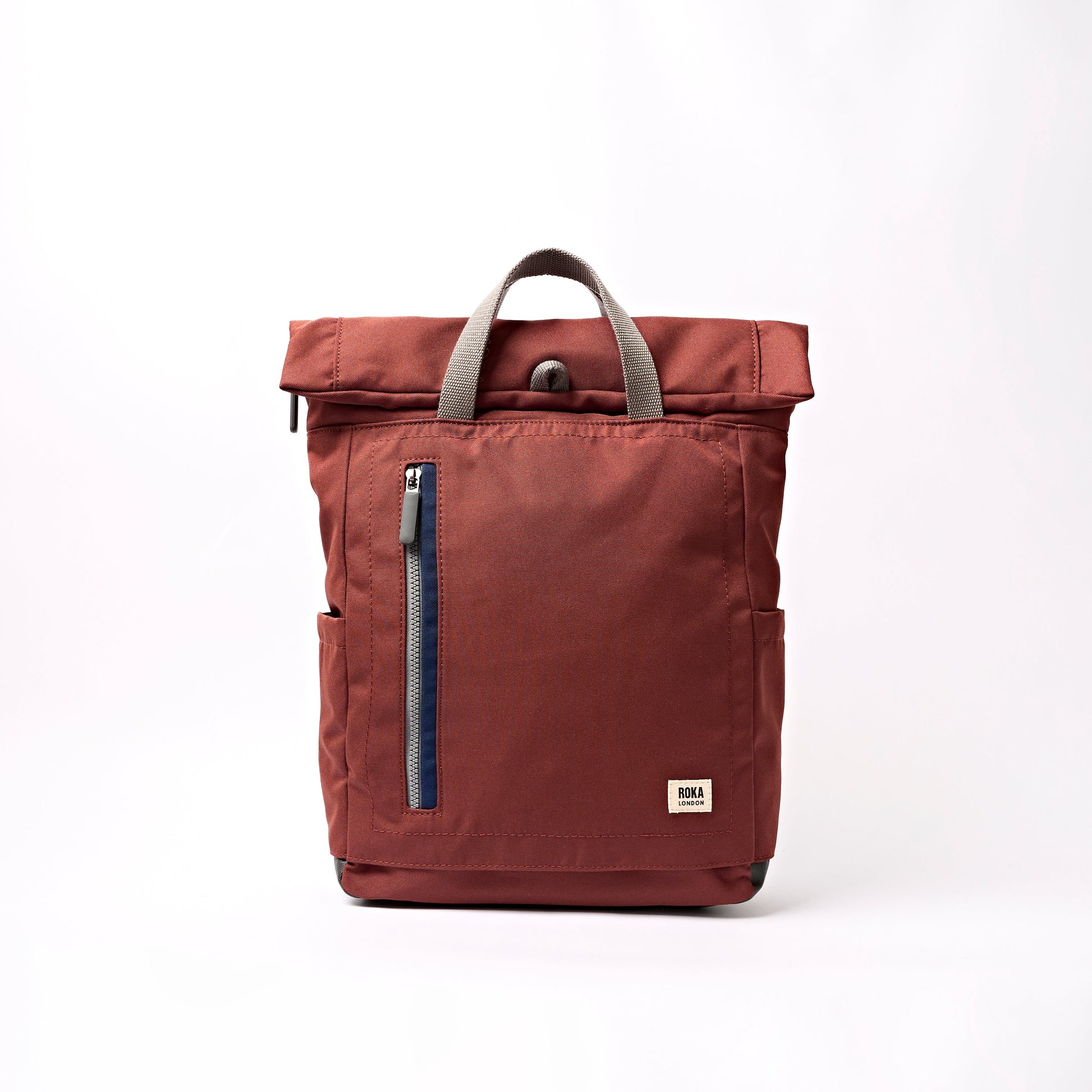 Camden J Backpack in Henna Stripe-1