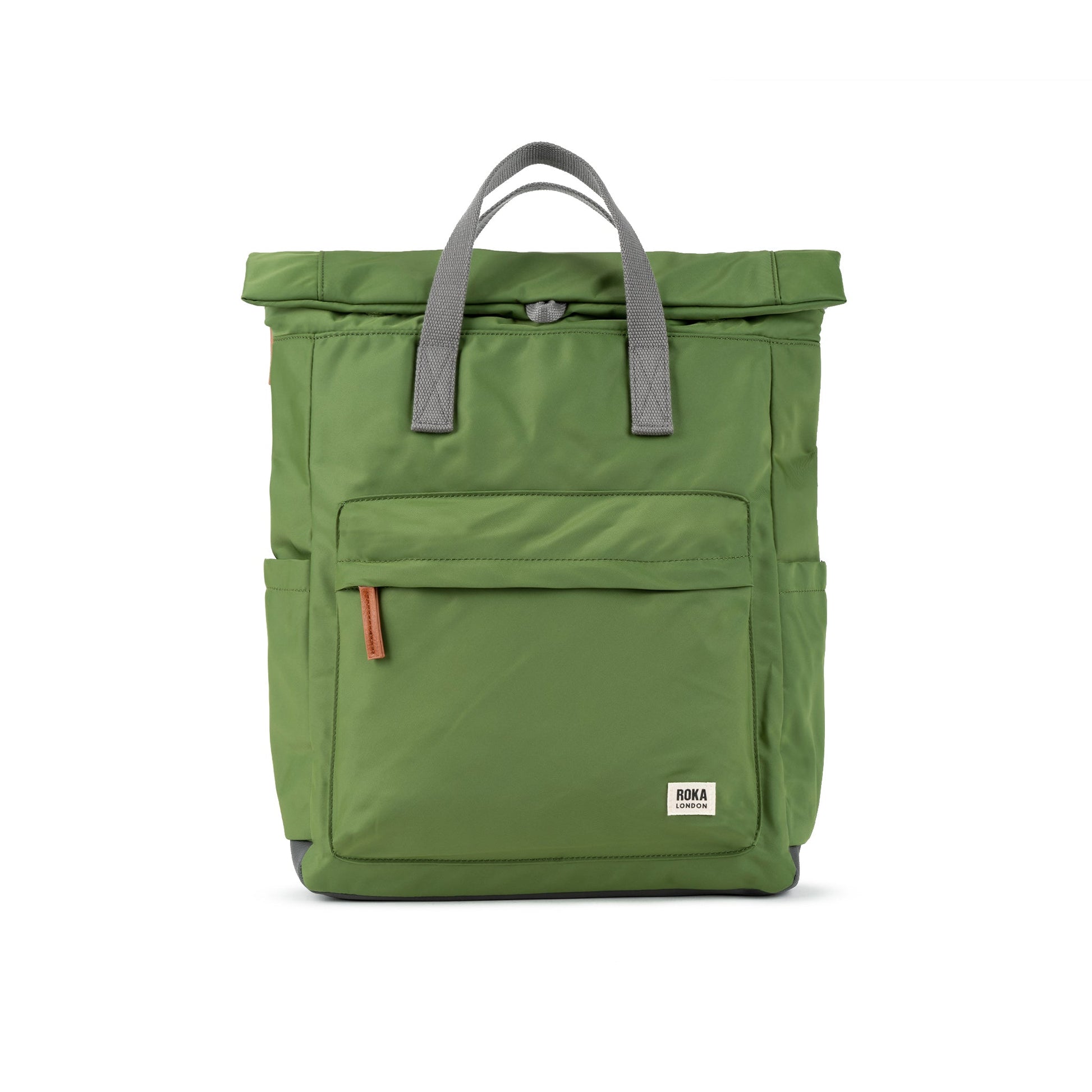 Canfield Roll Top Backpack in Avocado-11