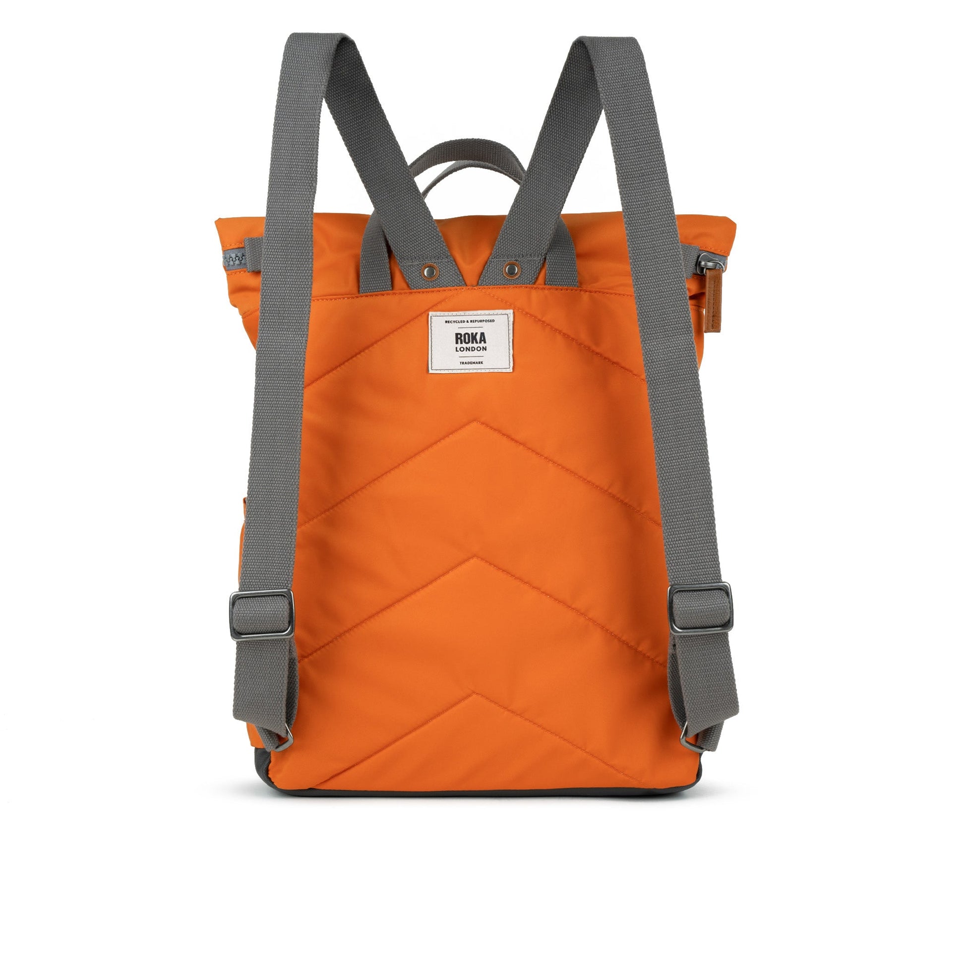 Canfield Roll Top Backpack in Burnt Orange-10