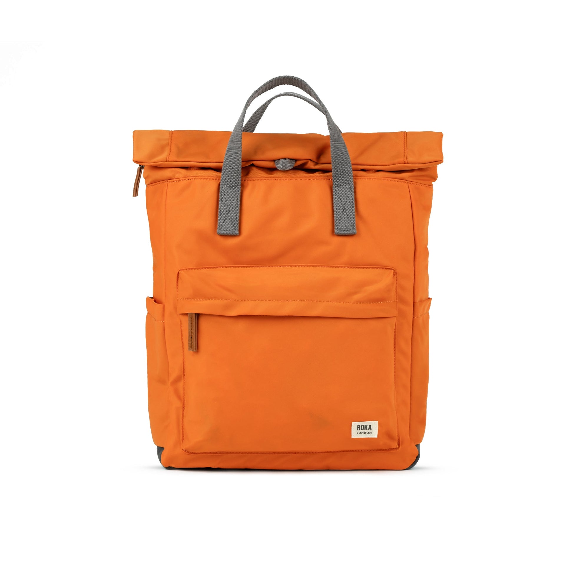 Canfield Roll Top Backpack in Burnt Orange-8