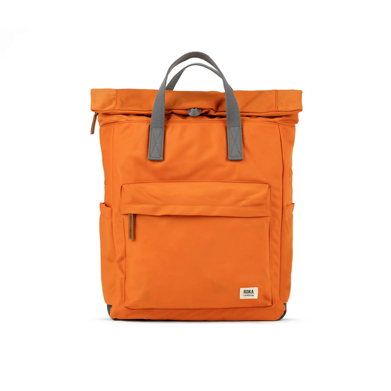 Canfield Roll Top Backpack in Burnt Orange-8