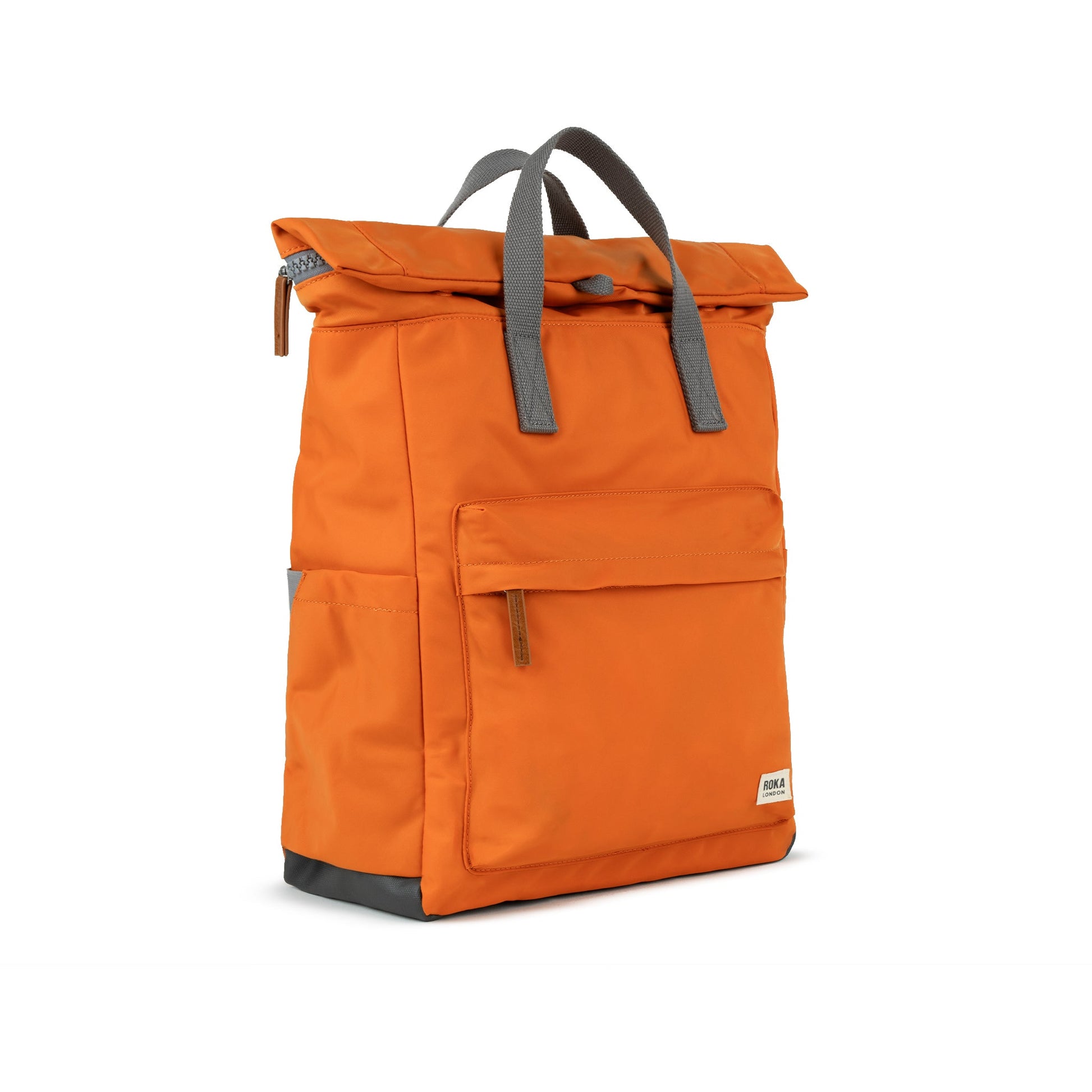 Canfield Roll Top Backpack in Burnt Orange-9