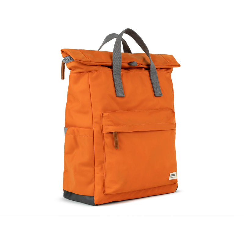 Canfield Roll Top Backpack in Burnt Orange-9