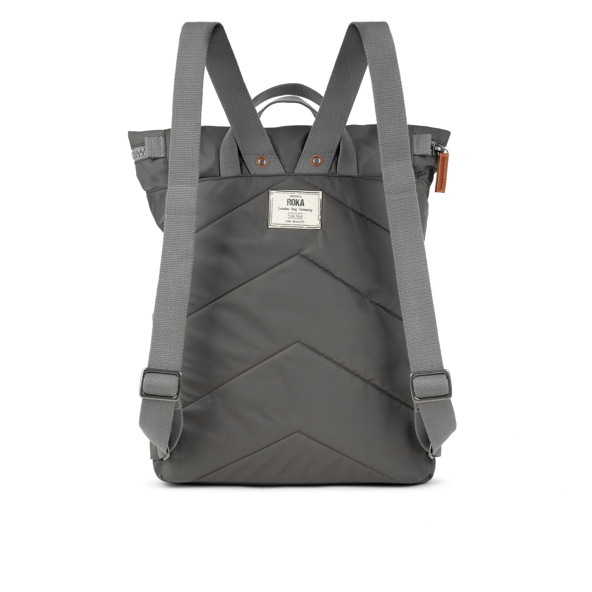 Canfield Roll Top Backpack in Graphite-13