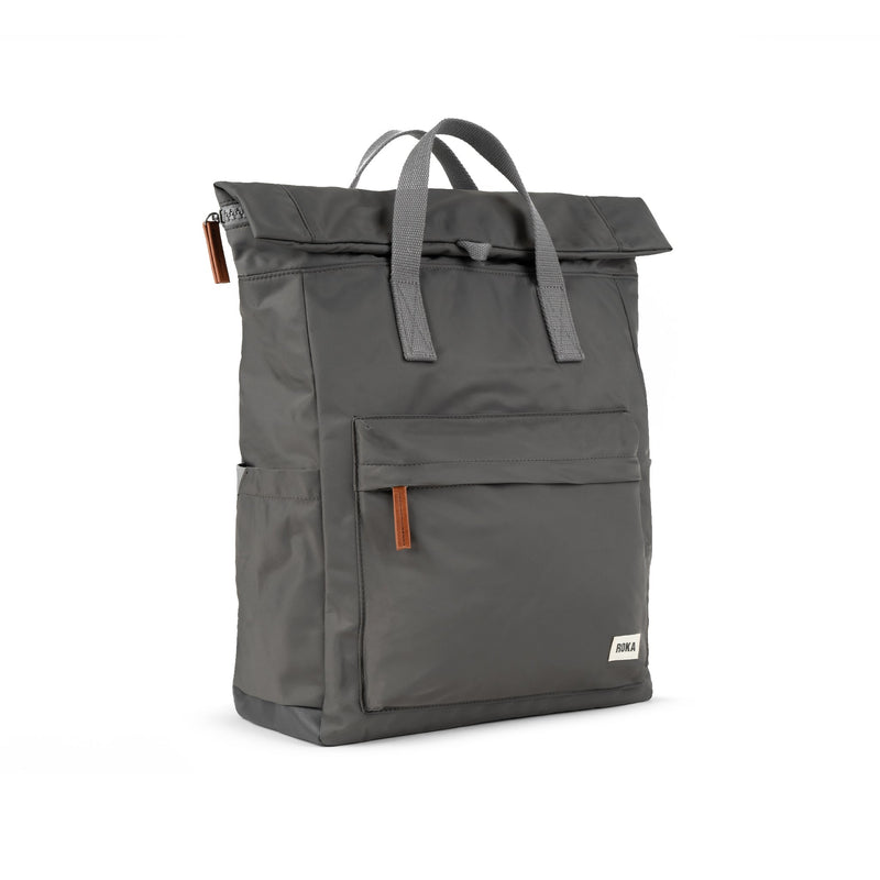 Canfield Roll Top Backpack in Graphite-12