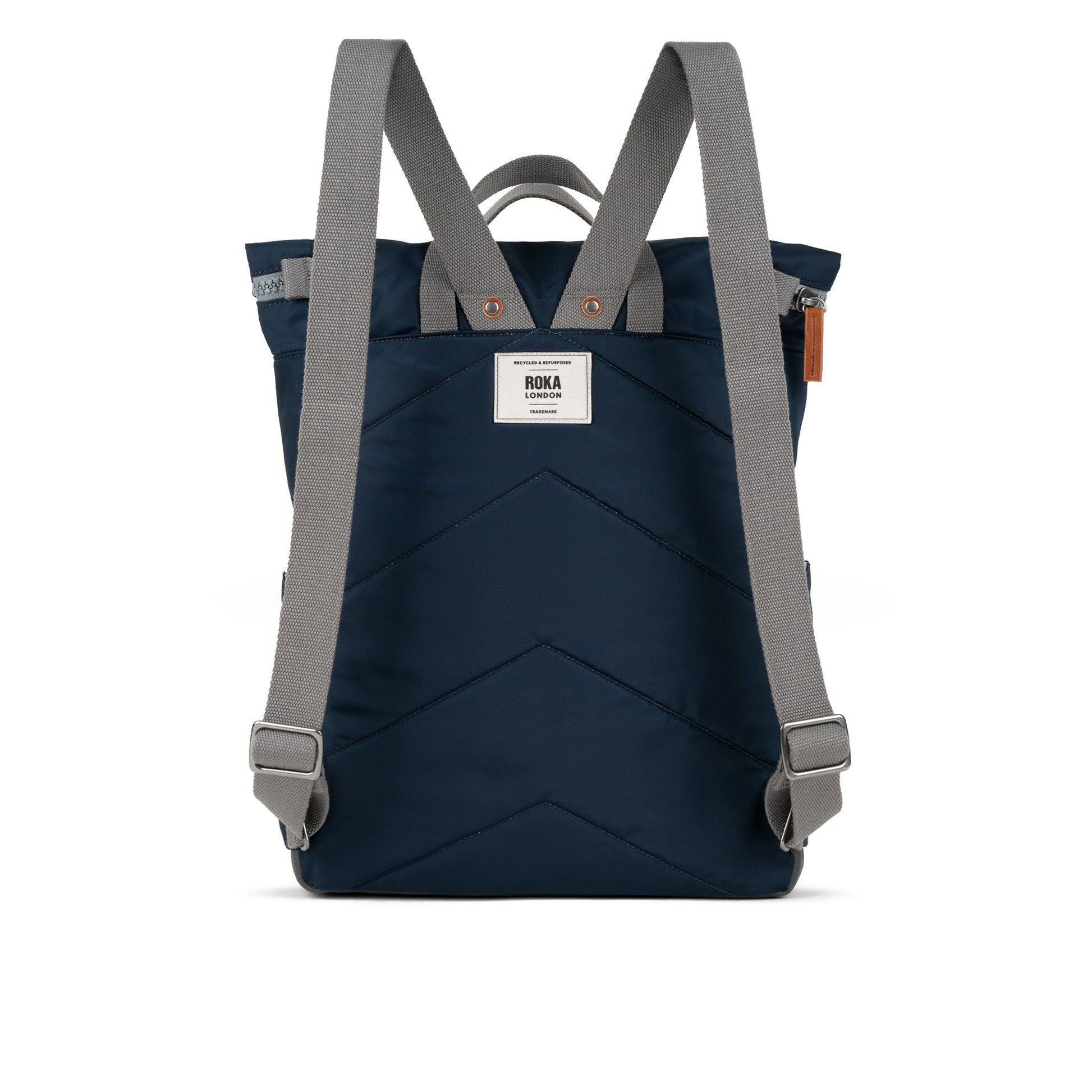 Canfield Roll Top Backpack in Midnight-7