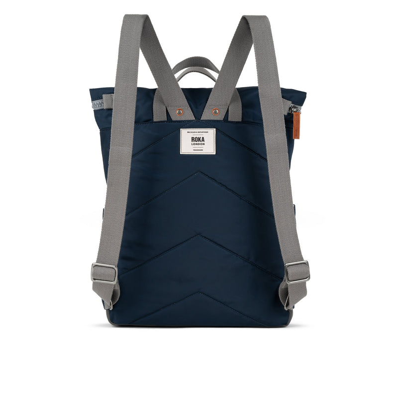 Canfield Roll Top Backpack in Midnight-7