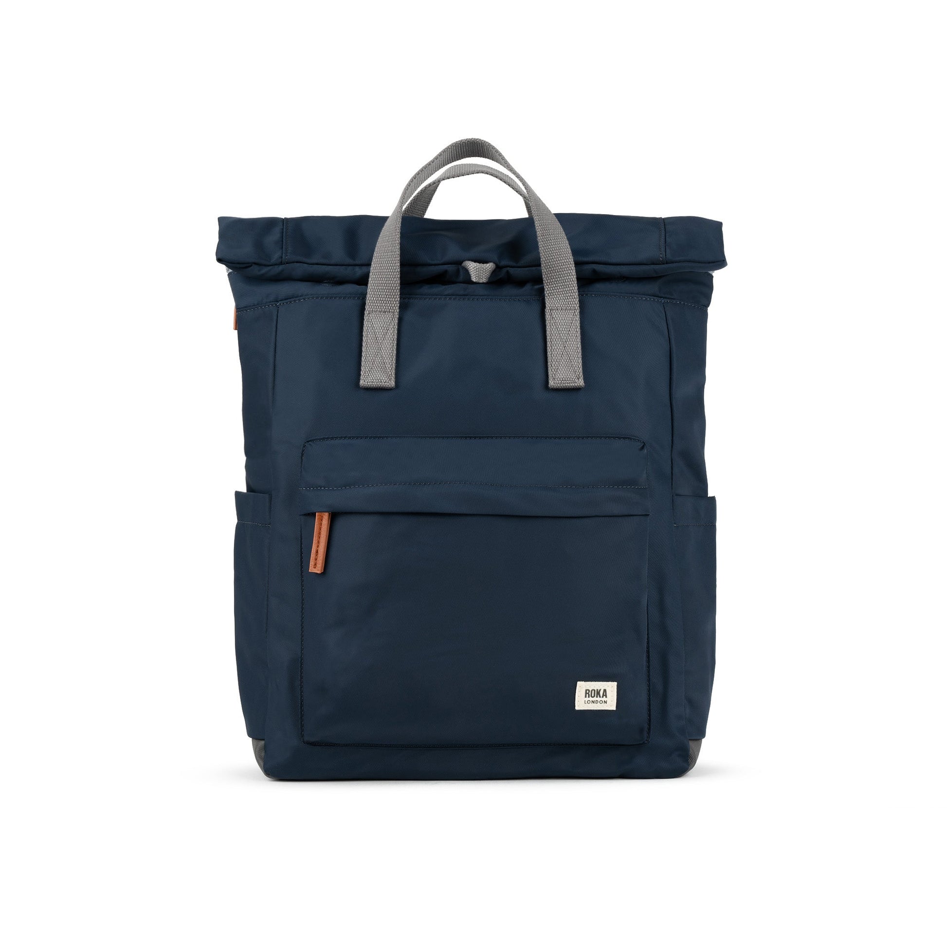 Canfield Roll Top Backpack in Midnight-9