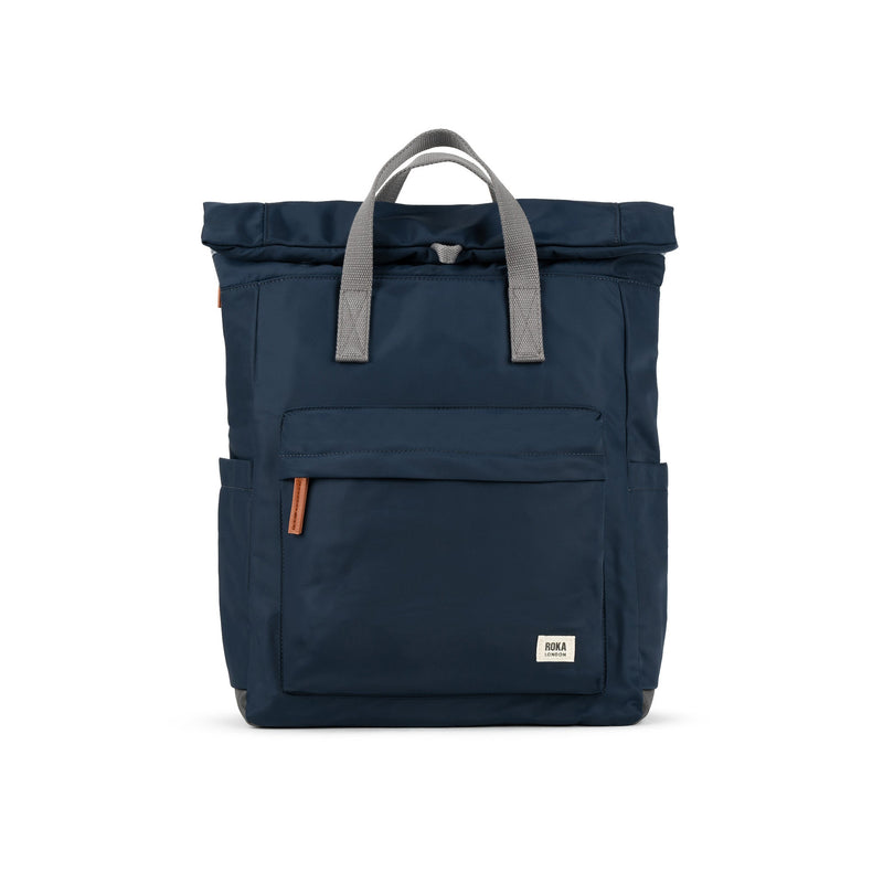 Canfield Roll Top Backpack in Midnight-9
