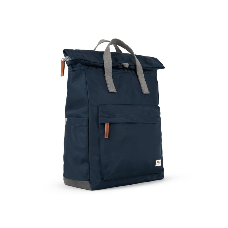 Canfield Roll Top Backpack in Midnight-10