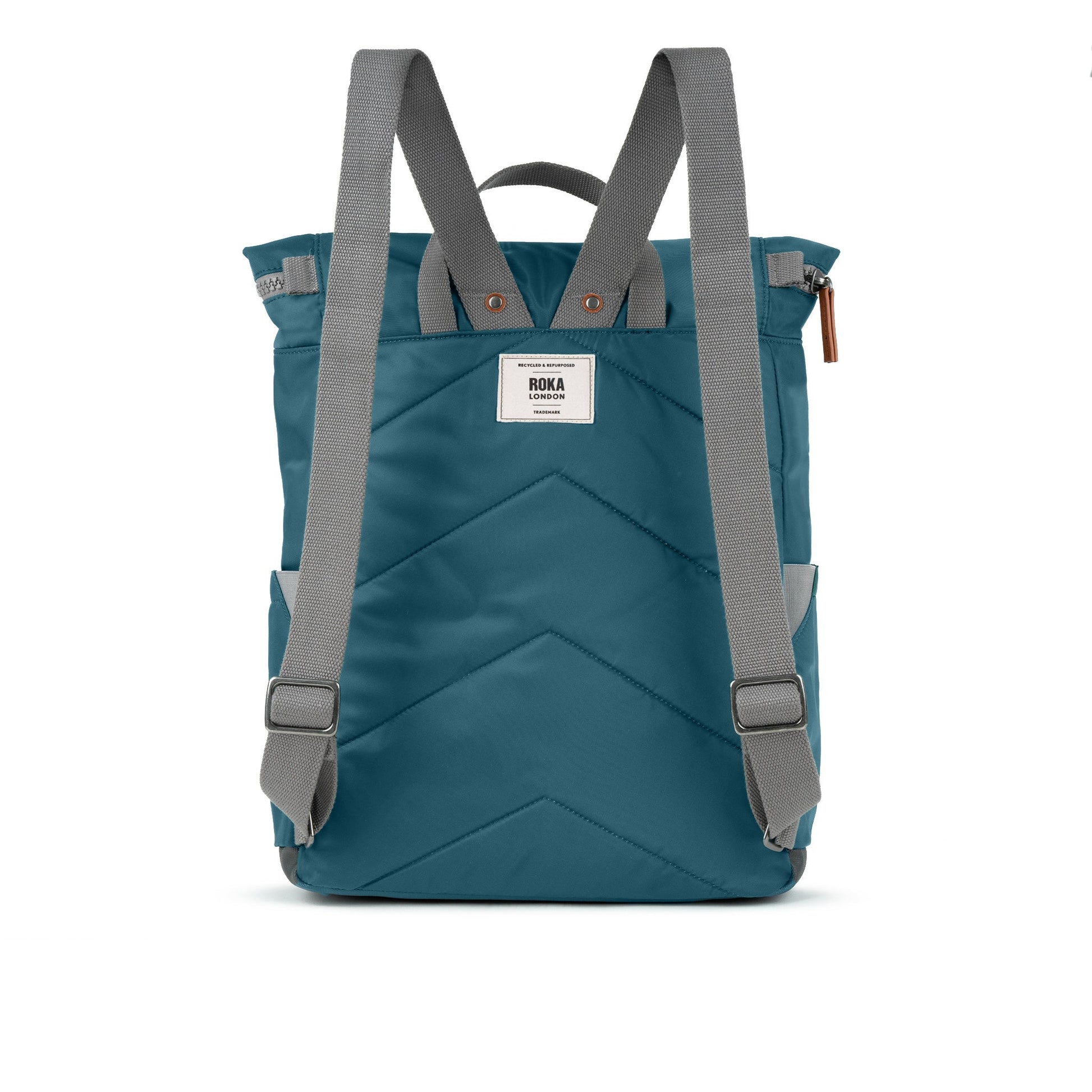 Canfield Roll Top Backpack in Teal-13