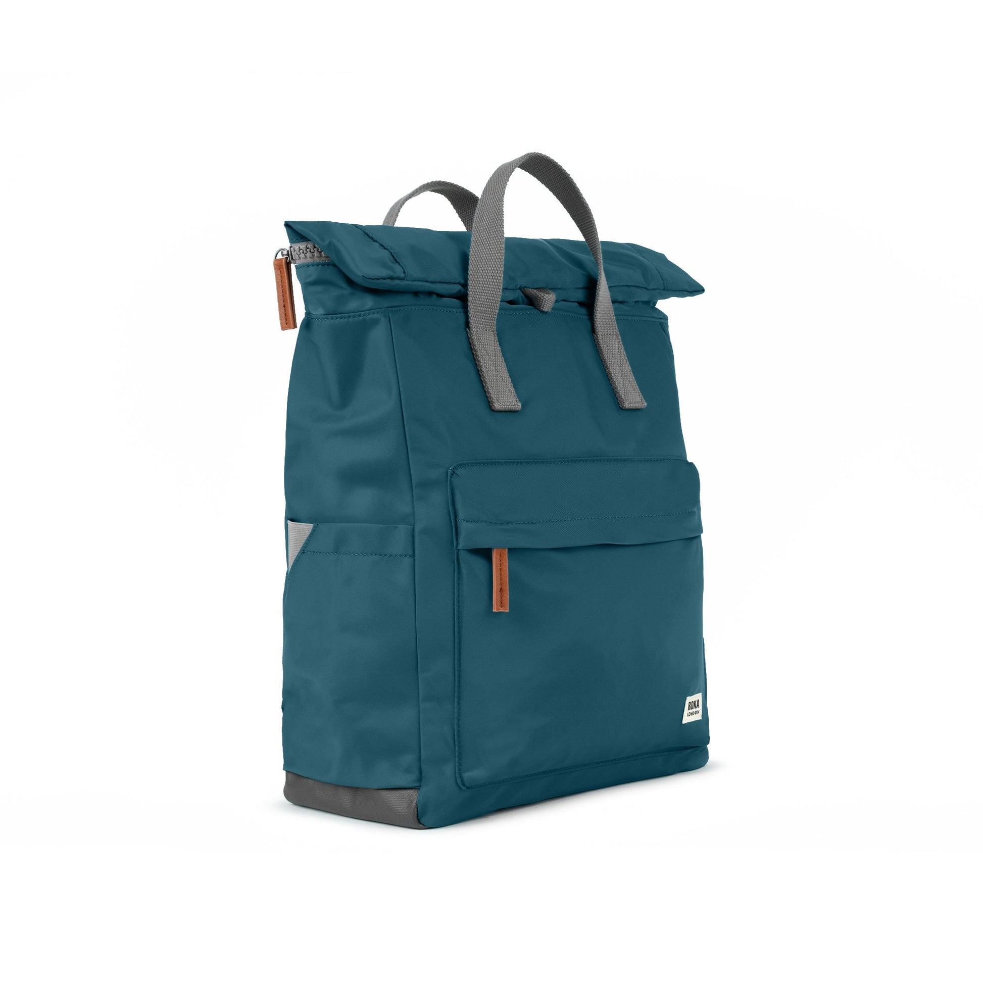 Canfield Roll Top Backpack in Teal-12