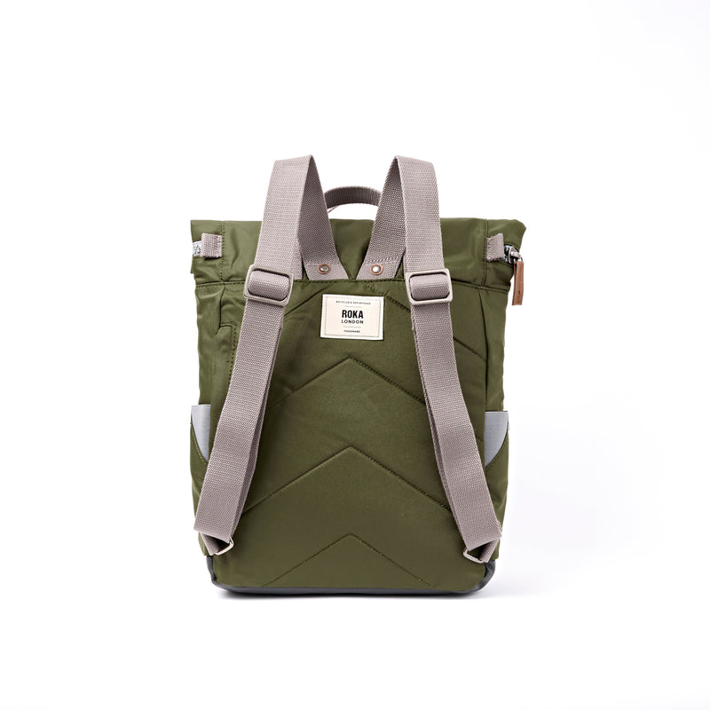 Canfield Roll Top Backpack in Military-3