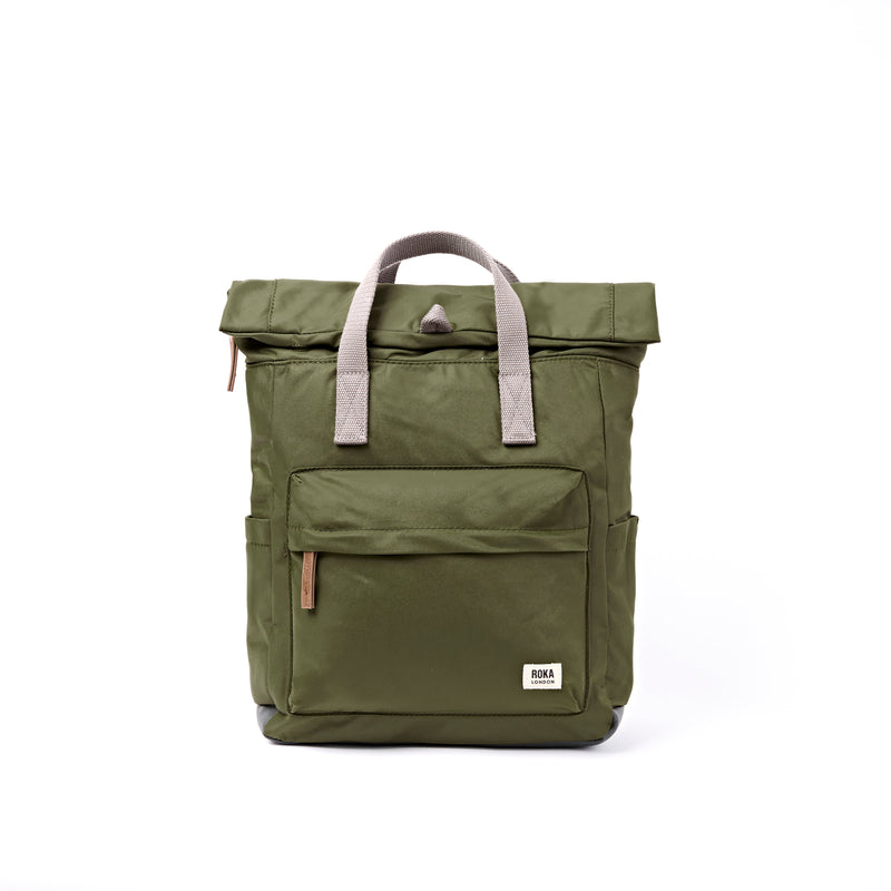 Canfield Roll Top Backpack in Military-1