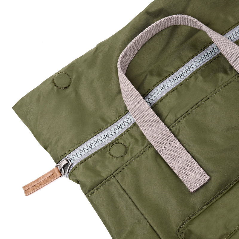 Canfield Roll Top Backpack in Military-6