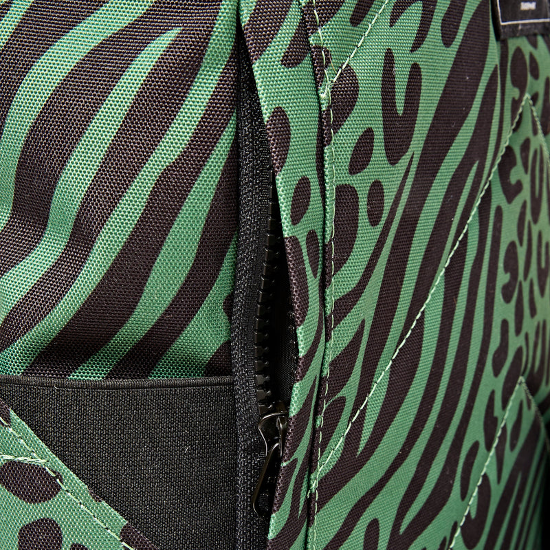 Canfield Roll Top Backpack in Mixed Animal Artichoke-5