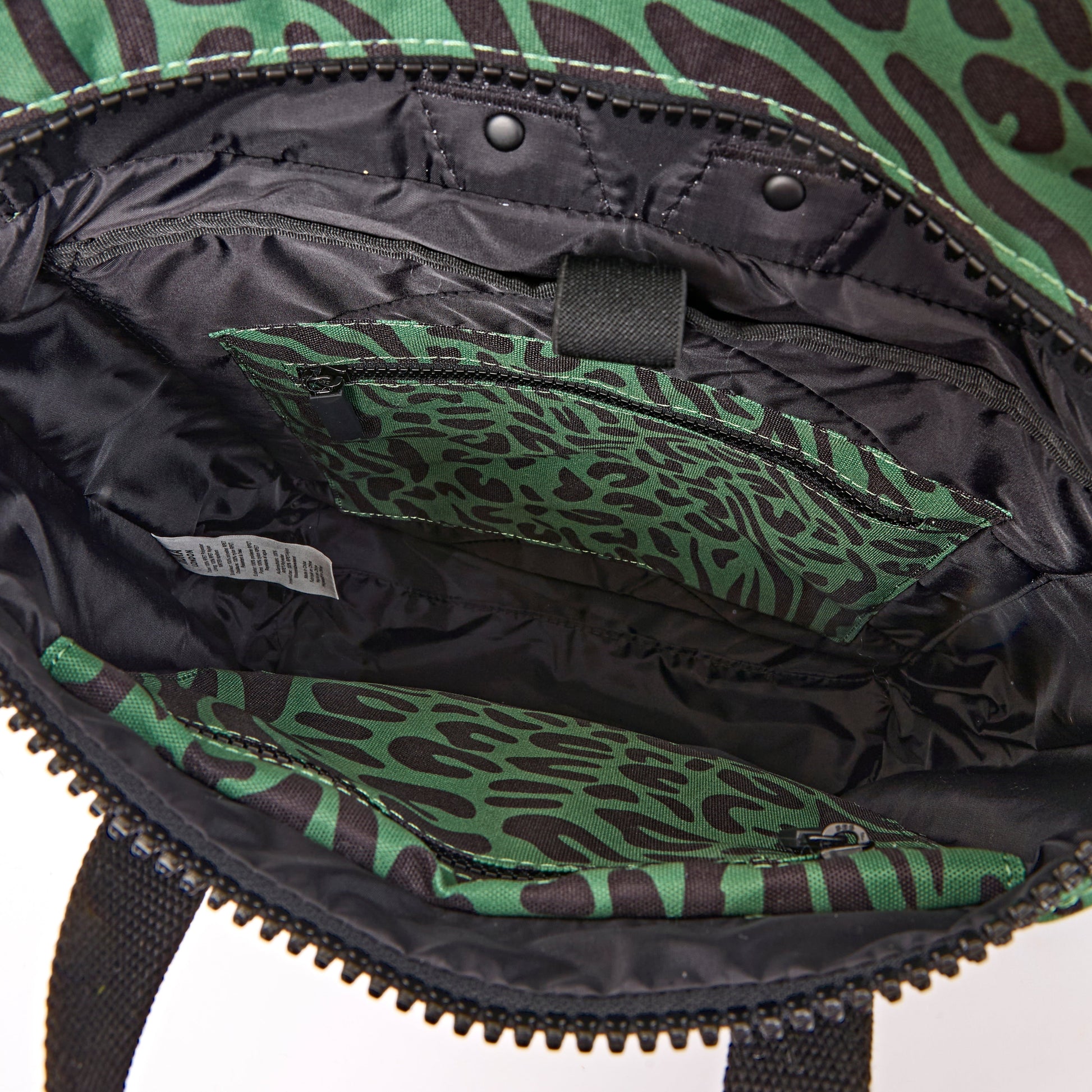 Canfield Roll Top Backpack in Mixed Animal Artichoke-4