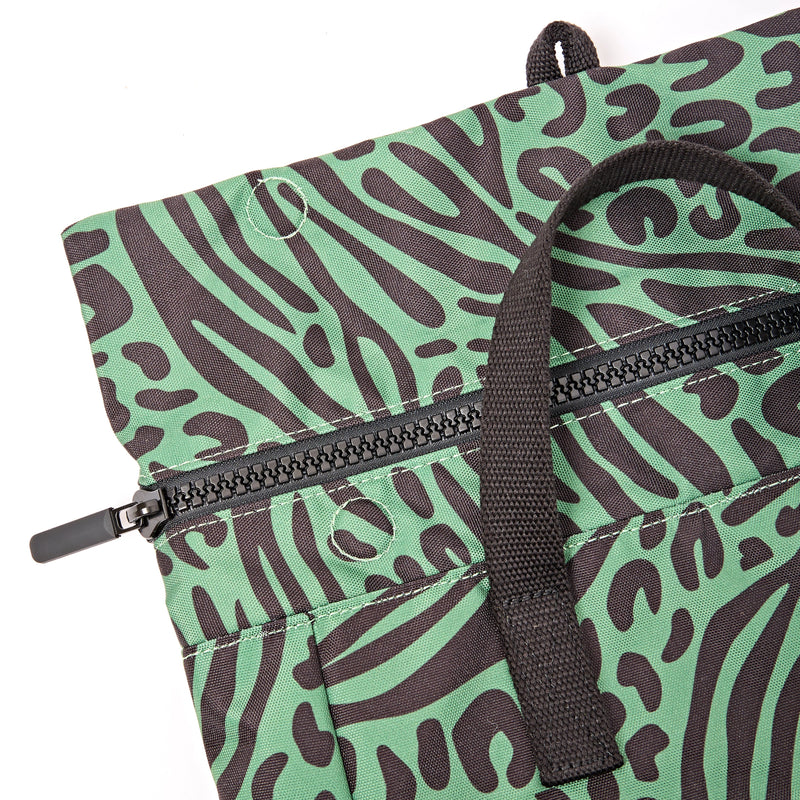 Canfield Roll Top Backpack in Mixed Animal Artichoke-6