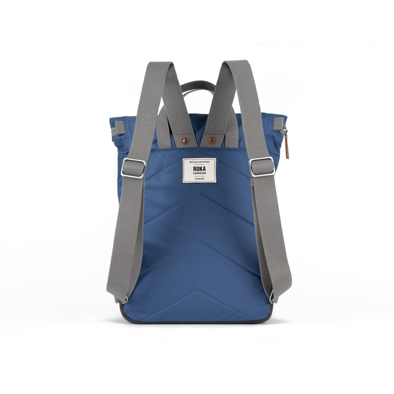 Canfield Roll Top Backpack in Burnt Blue-4