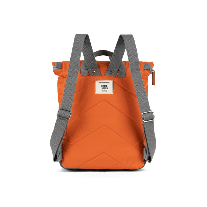 Canfield Roll Top Backpack in Burnt Orange-3