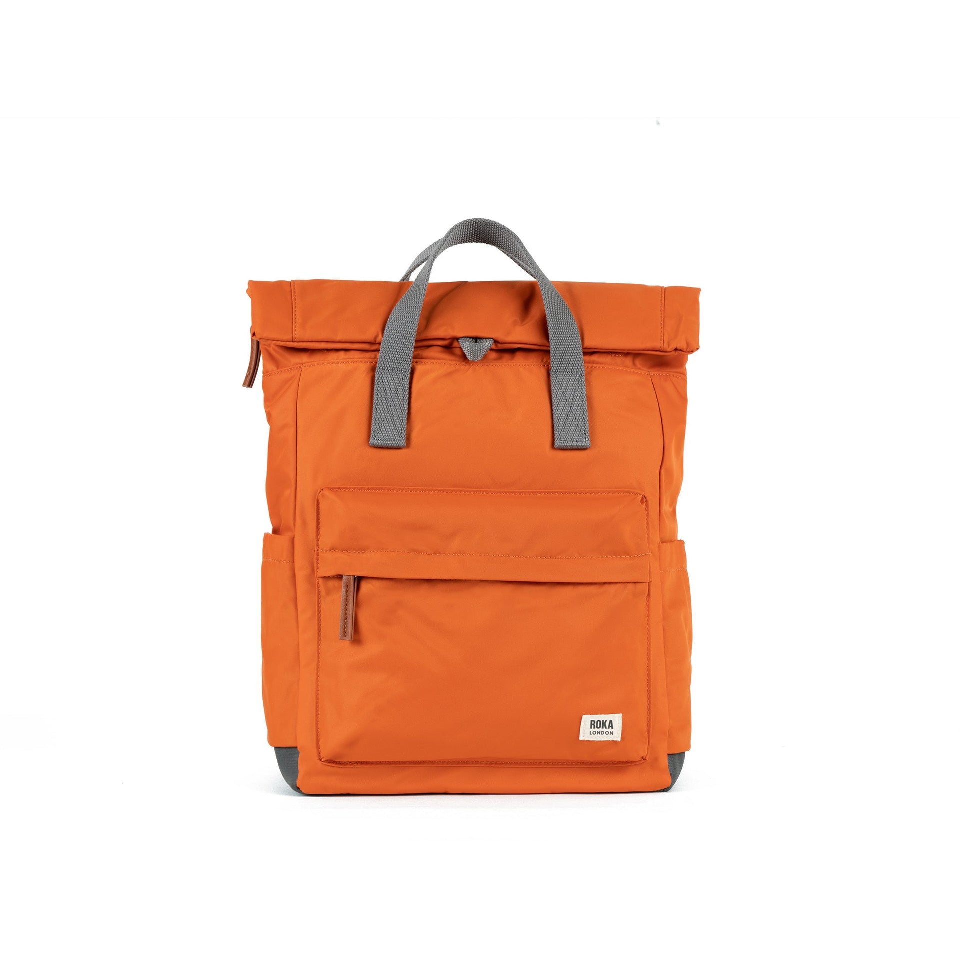 Canfield Roll Top Backpack in Burnt Orange