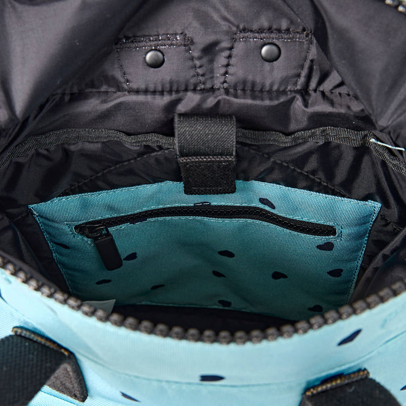 Canfield Roll Top Backpack in Heart Print-14