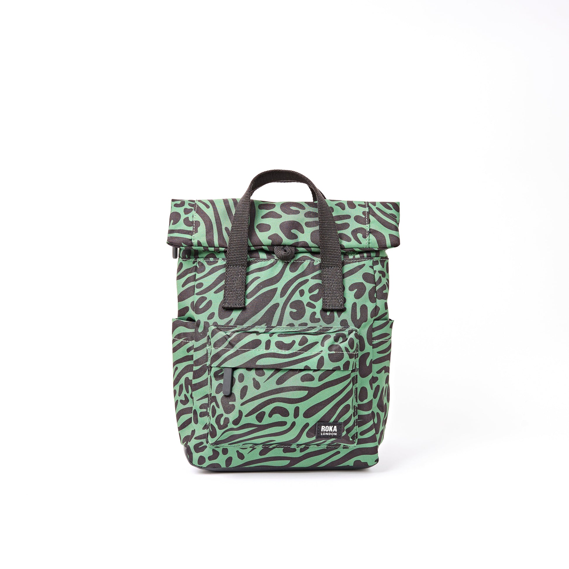 Canfield Roll Top Backpack in Mixed Animal Artichoke-7