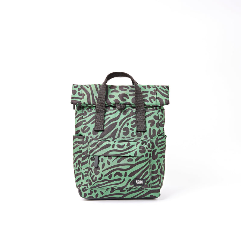 Canfield Roll Top Backpack in Mixed Animal Artichoke-7